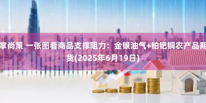 掌尚策 一张图看商品支撑阻力：金银油气+铂钯铜农产品期货(2025年6月19日)