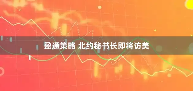 盈通策略 北约秘书长即将访美