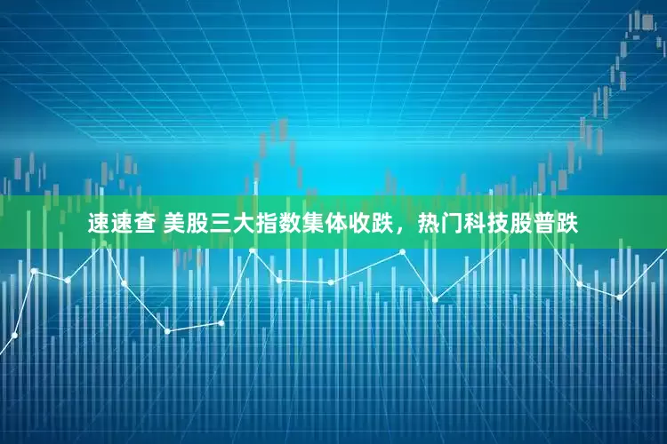 速速查 美股三大指数集体收跌，热门科技股普跌