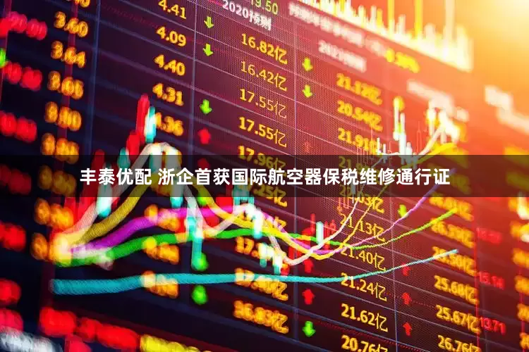丰泰优配 浙企首获国际航空器保税维修通行证