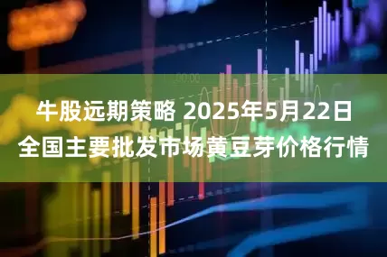 牛股远期策略 2025年5月22日全国主要批发市场黄豆芽价格行情